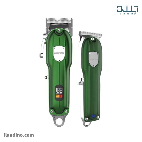 دستگاه ریش تراش حرفه ای گرین لاین Green Lion 2in1 Professional Hair Trimmer