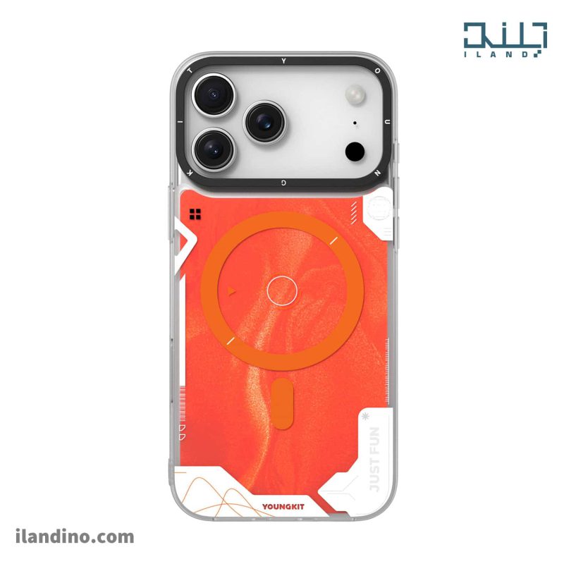 کاور یانگ کیت مناسب آیفون 17 Cyberpunk Luminous Quicksand YHHCcx